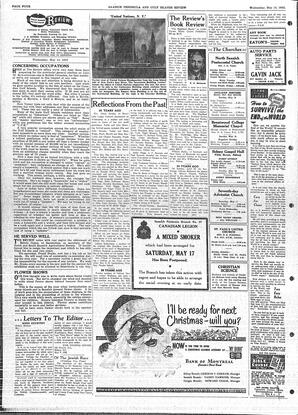 Saanich Peninsula And Gulf Islands Review Wed, May 14, 1952 (Page 4)