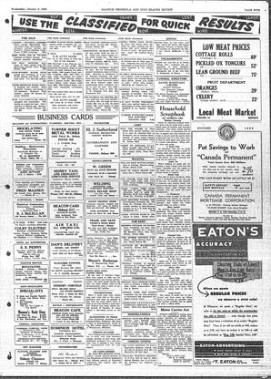 Saanich Peninsula And Gulf Islands Review Wed, January 2, 1952 (Page 5)