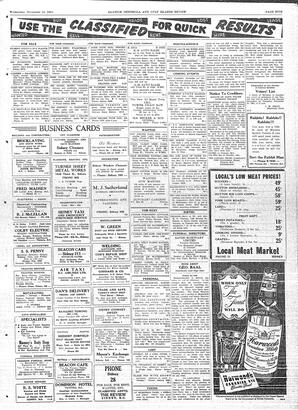Saanich Peninsula And Gulf Islands Review Wed, November 14, 1951 (Page 5)