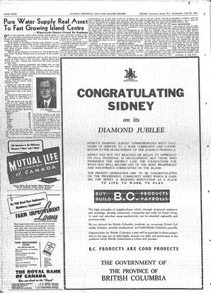 Saanich Peninsula And Gulf Islands Review Wed, June 20, 1951 (Page 20)