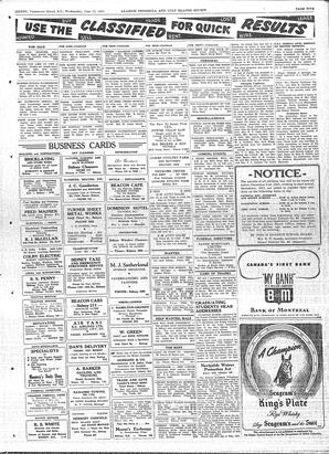 Saanich Peninsula And Gulf Islands Review Wed, June 13, 1951 (Page 5)