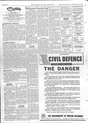 Saanich Peninsula And Gulf Islands Review Wed, June 13, 1951 (Page 4)