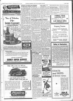 Saanich Peninsula And Gulf Islands Review Wed, May 16, 1951 (Page 9)
