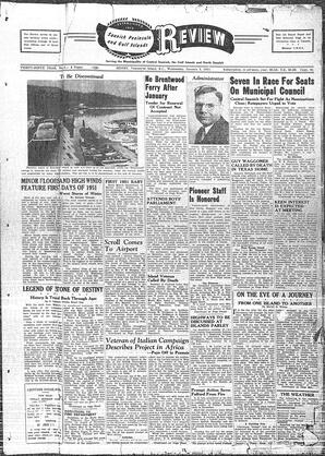 Saanich Peninsula And Gulf Islands Review Wed, January 3, 1951 (Page 1)
