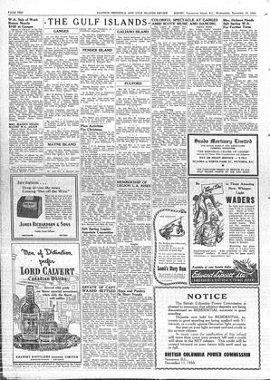 Saanich Peninsula And Gulf Islands Review Wed, December 13, 1950 (Page 10)