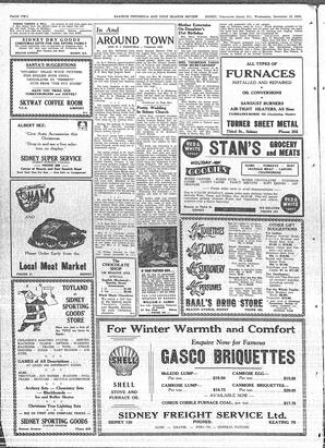 Saanich Peninsula And Gulf Islands Review Wed, December 13, 1950 (Page 2)