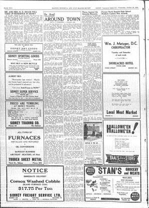 Saanich Peninsula And Gulf Islands Review Wed, October 25, 1950 (Page 2)