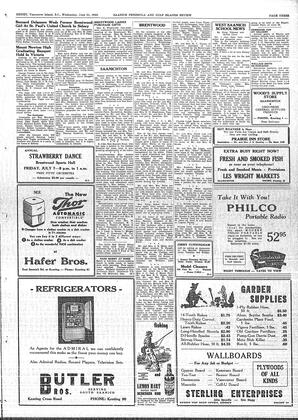 Saanich Peninsula And Gulf Islands Review Wed, June 21, 1950 (Page 3)