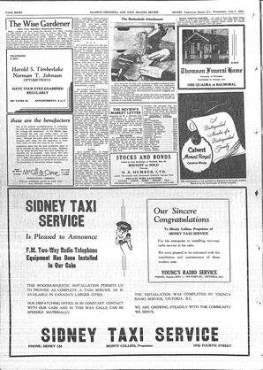 Saanich Peninsula And Gulf Islands Review Wed, June 7, 1950 (Page 8)