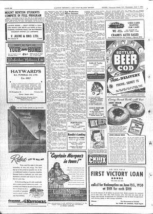 Saanich Peninsula And Gulf Islands Review Wed, June 7, 1950 (Page 6)