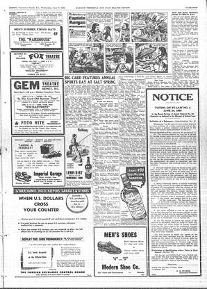 Saanich Peninsula And Gulf Islands Review Wed, June 7, 1950 (Page 5)