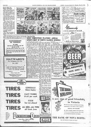 Saanich Peninsula And Gulf Islands Review Thu, May 25, 1950 (Page 6)