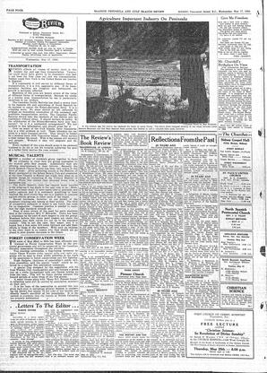 Saanich Peninsula And Gulf Islands Review Wed, May 17, 1950 (Page 4)