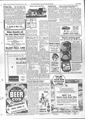 Saanich Peninsula And Gulf Islands Review Wed, May 3, 1950 (Page 7)