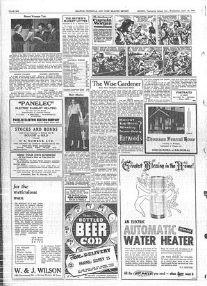 Saanich Peninsula And Gulf Islands Review Wed, April 12, 1950 (Page 6)
