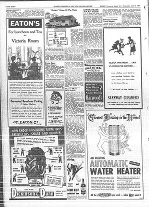 Saanich Peninsula And Gulf Islands Review Wed, April 5, 1950 (Page 8)