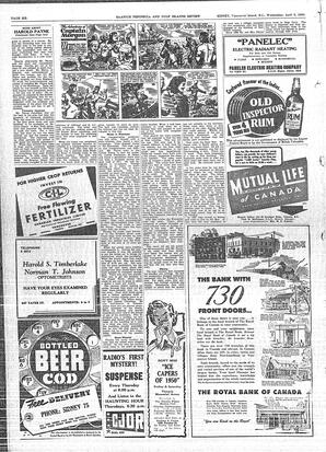 Saanich Peninsula And Gulf Islands Review Wed, April 5, 1950 (Page 6)