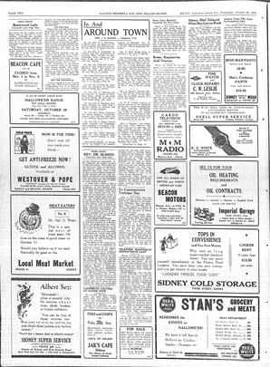 Saanich Peninsula And Gulf Islands Review Wed, October 26, 1949 (Page 2)