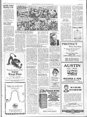 Saanich Peninsula And Gulf Islands Review Wed, October 5, 1949 (Page 9)