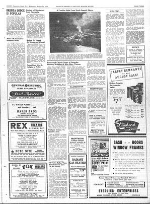 Saanich Peninsula And Gulf Islands Review Wed, August 24, 1949 (Page 3)