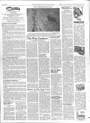 Saanich Peninsula And Gulf Islands Review Wed, August 10, 1949 (Page 4)