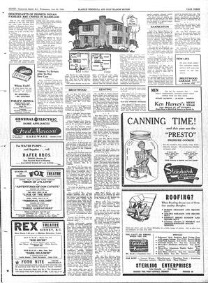 Saanich Peninsula And Gulf Islands Review Wed, July 20, 1949 (Page 3)