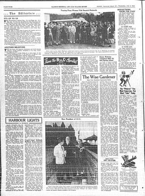 Saanich Peninsula And Gulf Islands Review Wed, July 6, 1949 (Page 4)