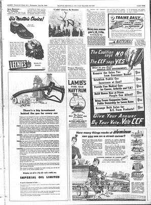Saanich Peninsula And Gulf Islands Review Wed, May 25, 1949 (Page 9)