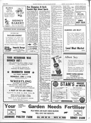 Saanich Peninsula And Gulf Islands Review Wed, May 25, 1949 (Page 2)