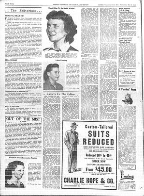 Saanich Peninsula And Gulf Islands Review Wed, May 4, 1949 (Page 4)