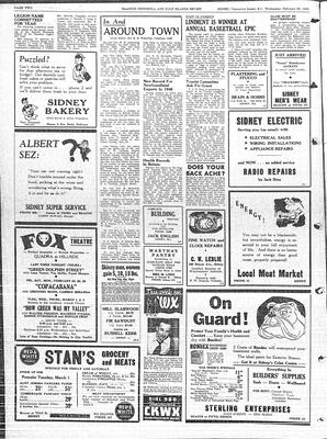 Saanich Peninsula And Gulf Islands Review Wed, February 23, 1949 (Page 2)
