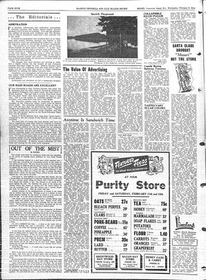 Saanich Peninsula And Gulf Islands Review Wed, February 9, 1949 (Page 4)
