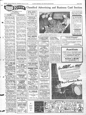 Saanich Peninsula And Gulf Islands Review Wed, February 2, 1949 (Page 5)