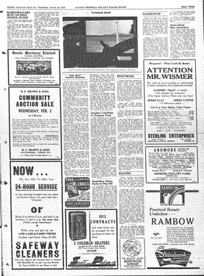 Saanich Peninsula And Gulf Islands Review Wed, January 26, 1949 (Page 3)