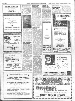 Saanich Peninsula And Gulf Islands Review Wed, December 22, 1948 (Page 2)