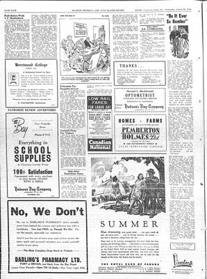 Saanich Peninsula And Gulf Islands Review Wed, August 25, 1948 (Page 4)