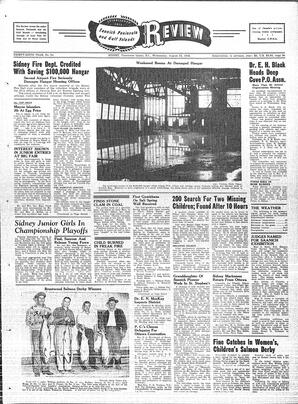Saanich Peninsula And Gulf Islands Review Wed, August 25, 1948 (Page 1)