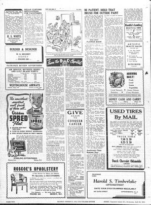 Saanich Peninsula And Gulf Islands Review Wed, April 28, 1948 (Page 2)