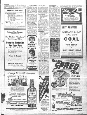 Saanich Peninsula And Gulf Islands Review Wed, April 14, 1948 (Page 7)