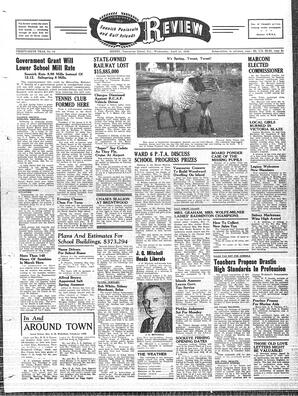 Saanich Peninsula And Gulf Islands Review Wed, April 14, 1948 (Page 1)