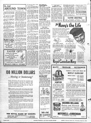 Saanich Peninsula And Gulf Islands Review Wed, March 24, 1948 (Page 8)