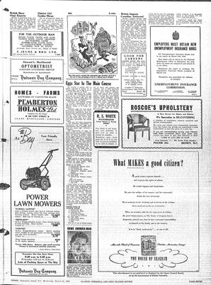 Saanich Peninsula And Gulf Islands Review Wed, March 24, 1948 (Page 7)