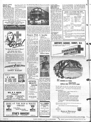 Saanich Peninsula And Gulf Islands Review Wed, March 17, 1948 (Page 2)