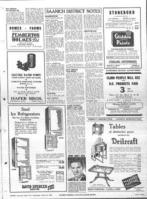 Saanich Peninsula And Gulf Islands Review Wed, March 10, 1948 (Page 3)