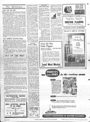 Saanich Peninsula And Gulf Islands Review Wed, January 28, 1948 (Page 4)