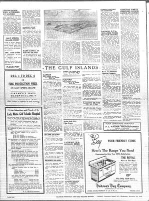 Saanich Peninsula And Gulf Islands Review Wed, November 26, 1947 (Page 10)