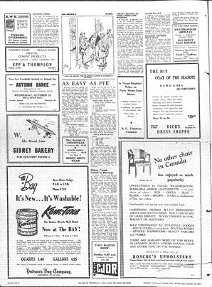 Saanich Peninsula And Gulf Islands Review Wed, October 8, 1947 (Page 2)