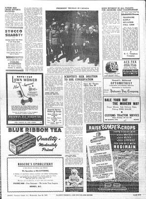 Saanich Peninsula And Gulf Islands Review Wed, June 25, 1947 (Page 5)