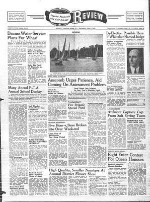 Saanich Peninsula And Gulf Islands Review Wed, June 4, 1947 (Page 1)