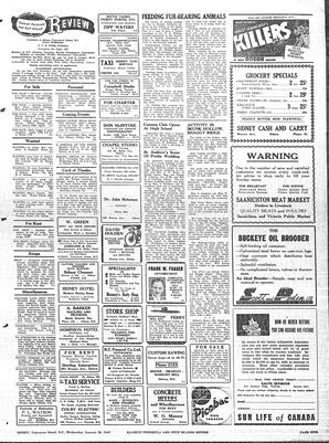Saanich Peninsula And Gulf Islands Review Wed, January 29, 1947 (Page 5)